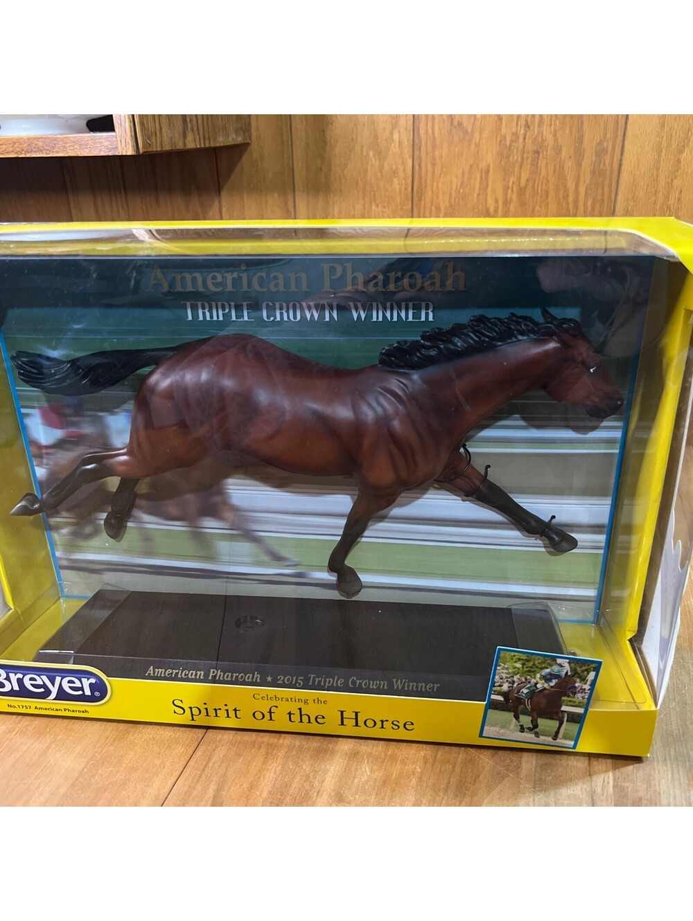 Breyer Race Horse American Pharoah 1757 Triple Crown Winner Retired Model NEW
